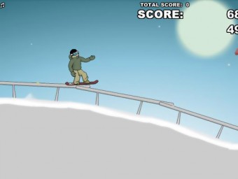 Downhill Snowboard 2